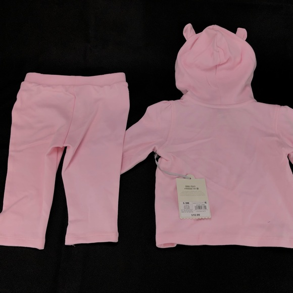 Infant Girls Hoodie & Sweatpants Set Cloud Island - Picture 2 of 4